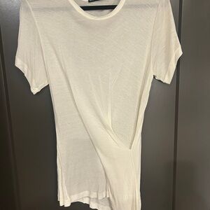 Ann Demeulemeester Off-White Short Sleeve Top